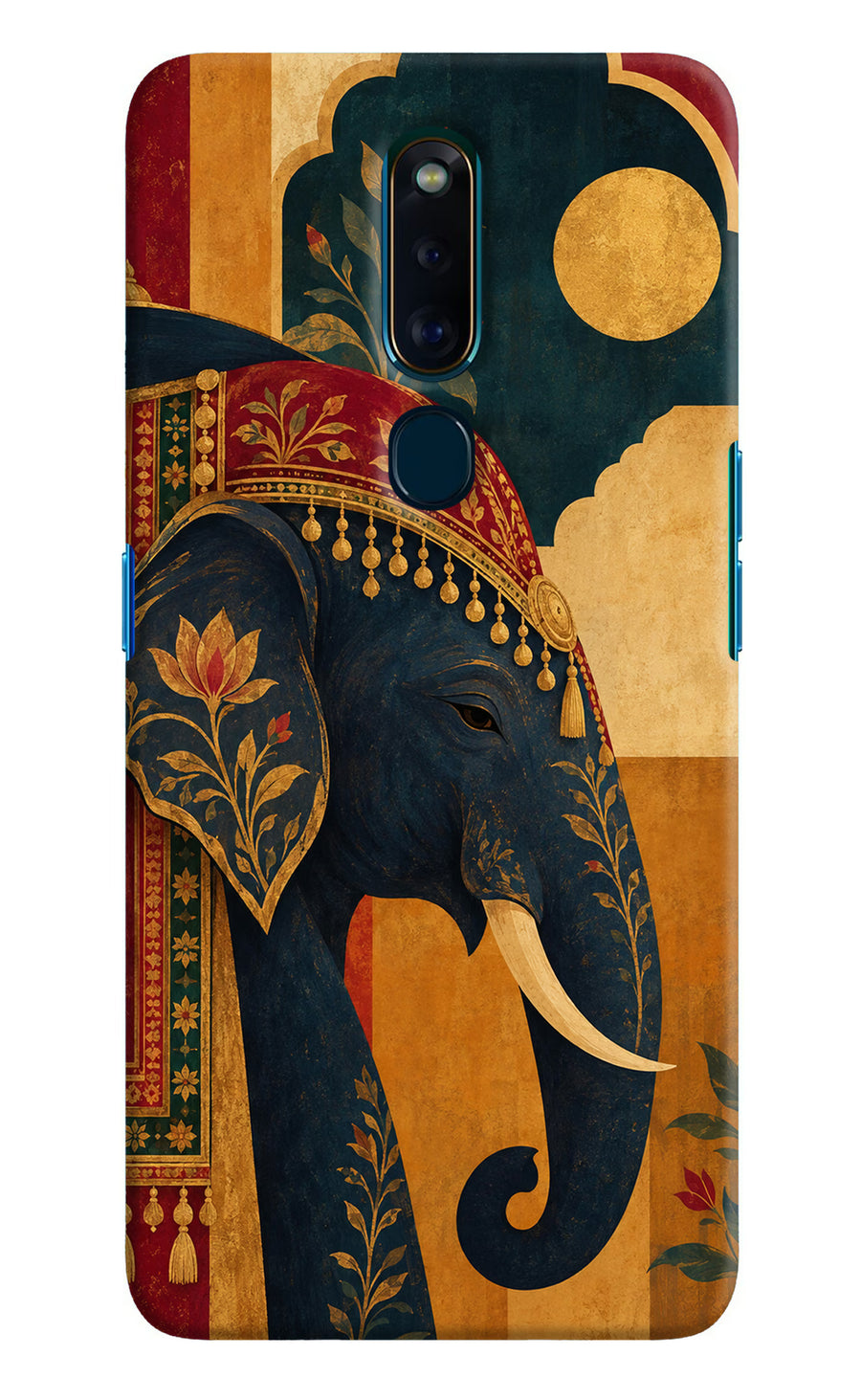 Royal Elephant Oppo F11 Pro Back Cover, Hard case