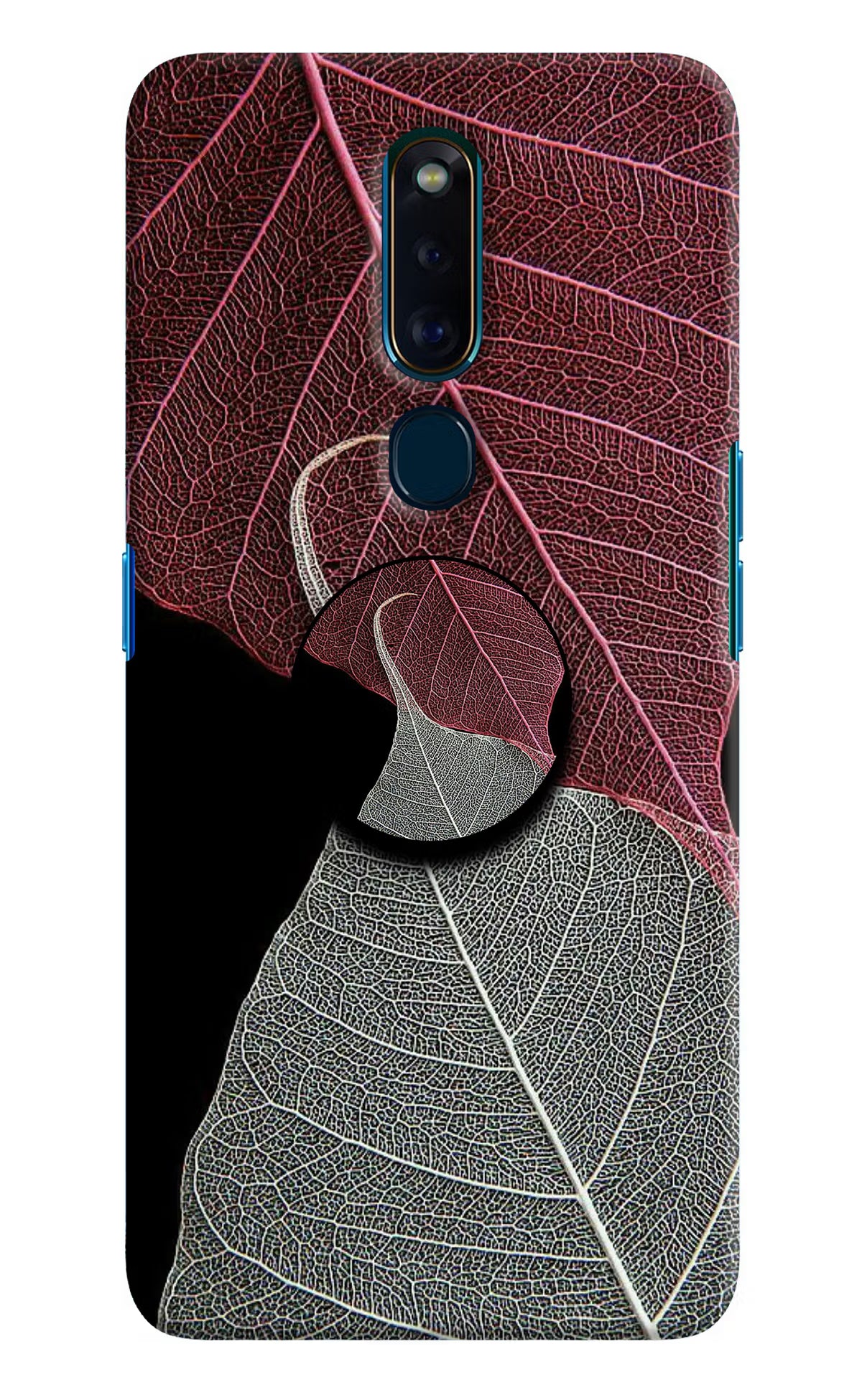 Leaf Pattern Oppo F11 Pro Pop Case by Casekaro