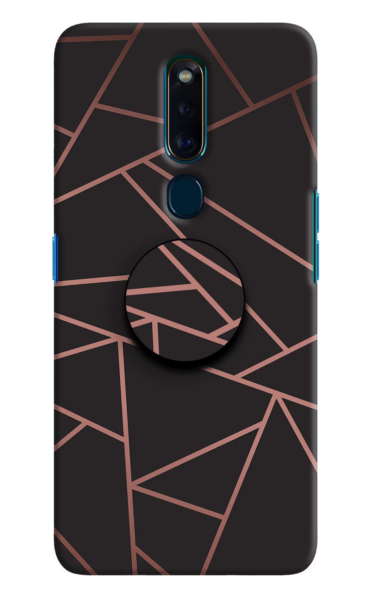 Geometric Pattern Oppo F11 Pro Pop Case by Casekaro