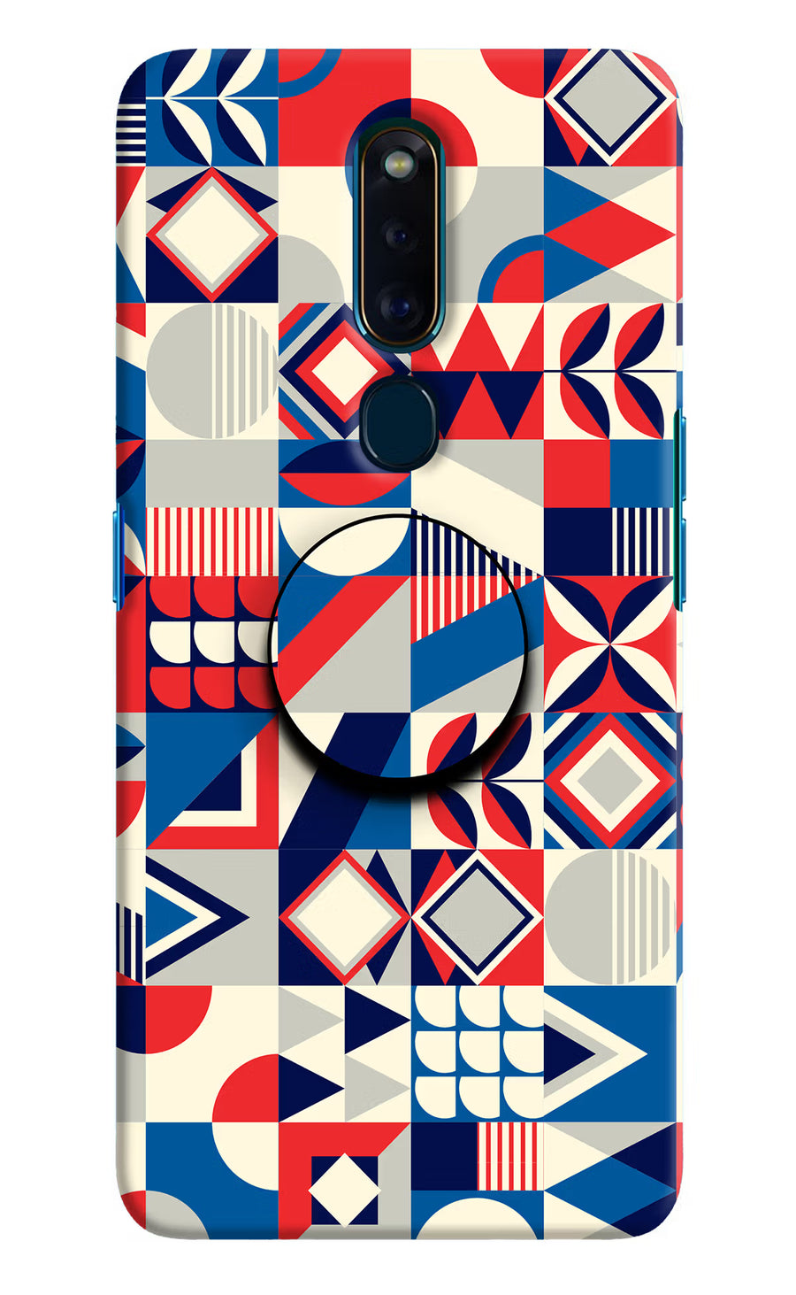 Colorful Pattern Oppo F11 Pro Pop Case, Hard case
