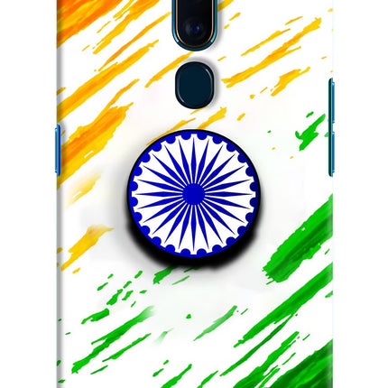 Indian Flag Ashoka Chakra Oppo F11 Pro Pop Case by Casekaro