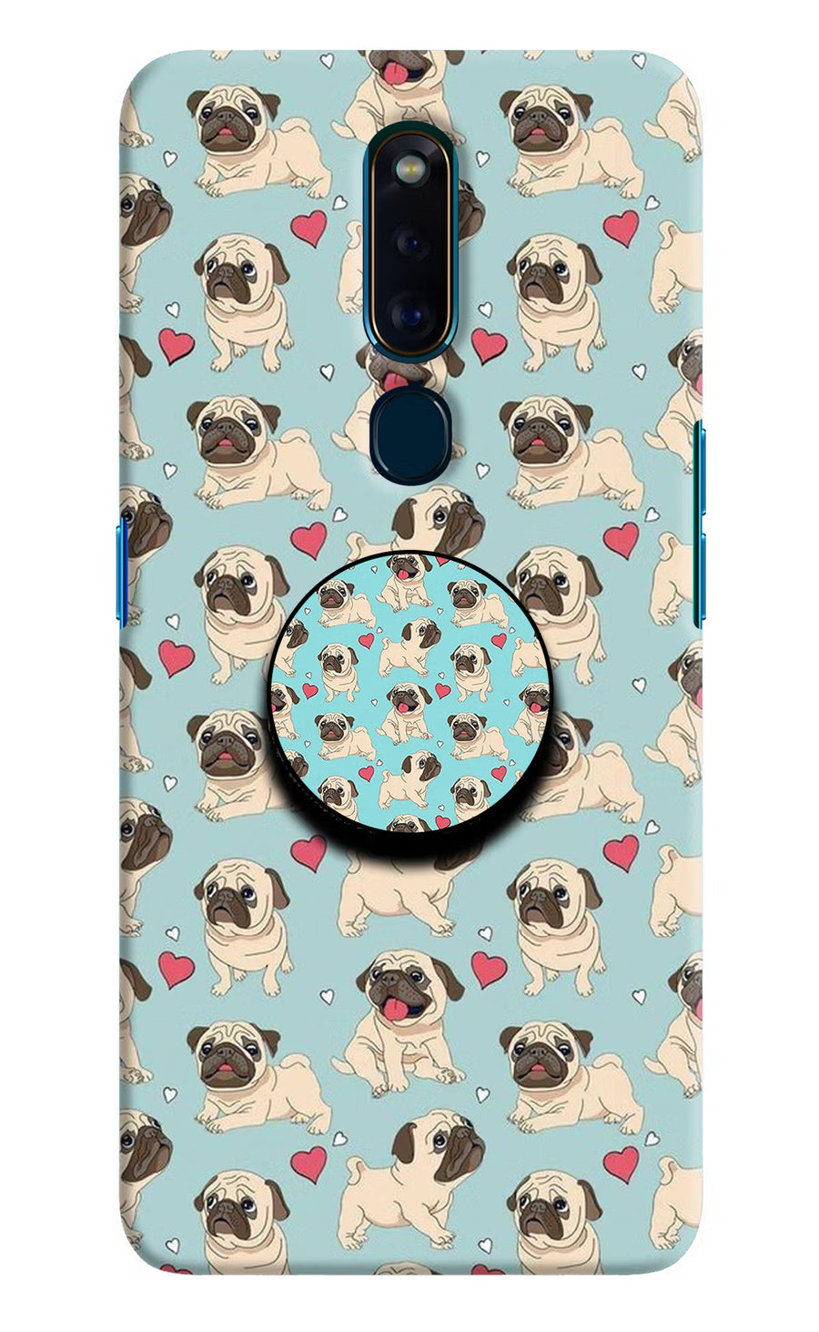Pug Dog Oppo F11 Pro Pop Case, Hard case