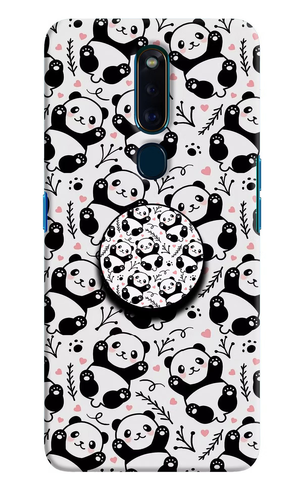 Cute Panda Oppo F11 Pro Pop Case by Casekaro