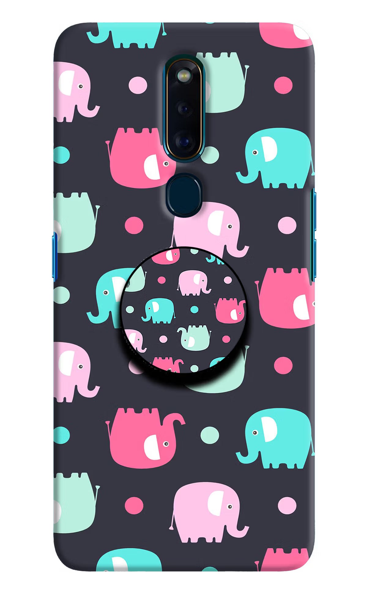 Baby Elephants Oppo F11 Pro Pop Case by Casekaro