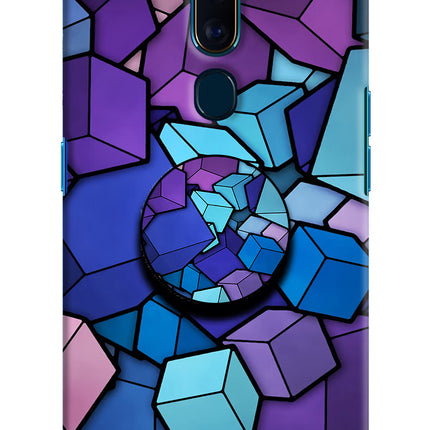 Cubic Abstract Oppo F11 Pro Pop Case by Casekaro