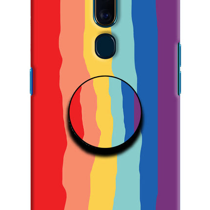 Rainbow Oppo F11 Pro Pop Case by Casekaro