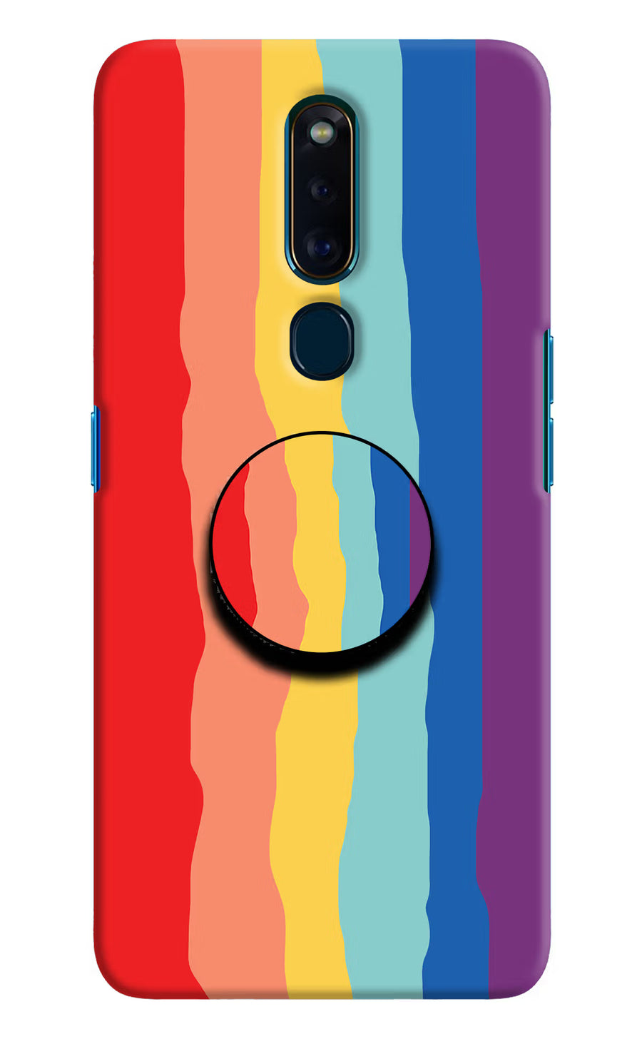 Rainbow Oppo F11 Pro Pop Case, Hard case