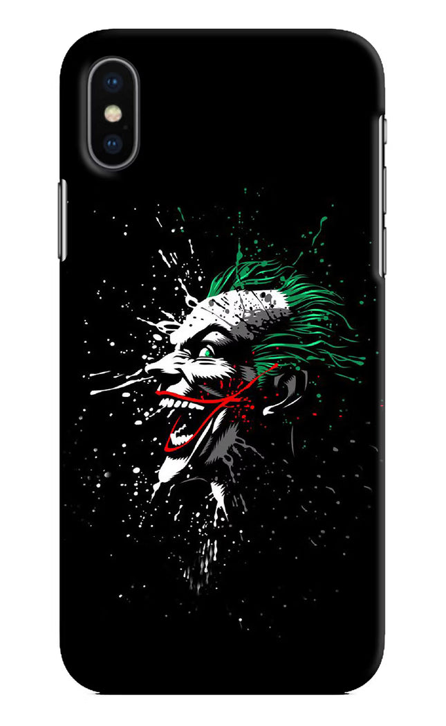 Joker iPhone XS Hard Case Back Cover by Casekaro