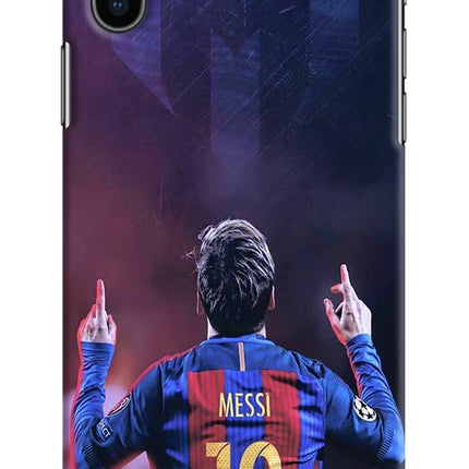 Messi iPhone XS Hard Case Back Cover by Casekaro