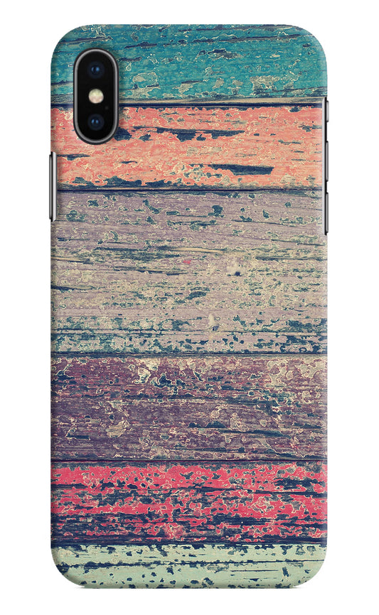 Colourful Wall iPhone XS Hard Case Back Cover by Casekaro