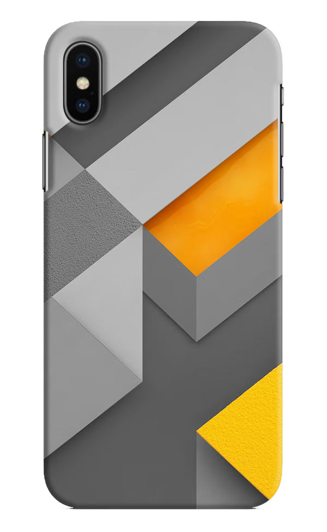 Abstract iPhone XS Hard Case Back Cover by Casekaro