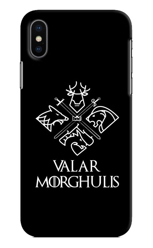 Valar Morghulis | Game Of Thrones iPhone XS Hard Case Back Cover by Casekaro