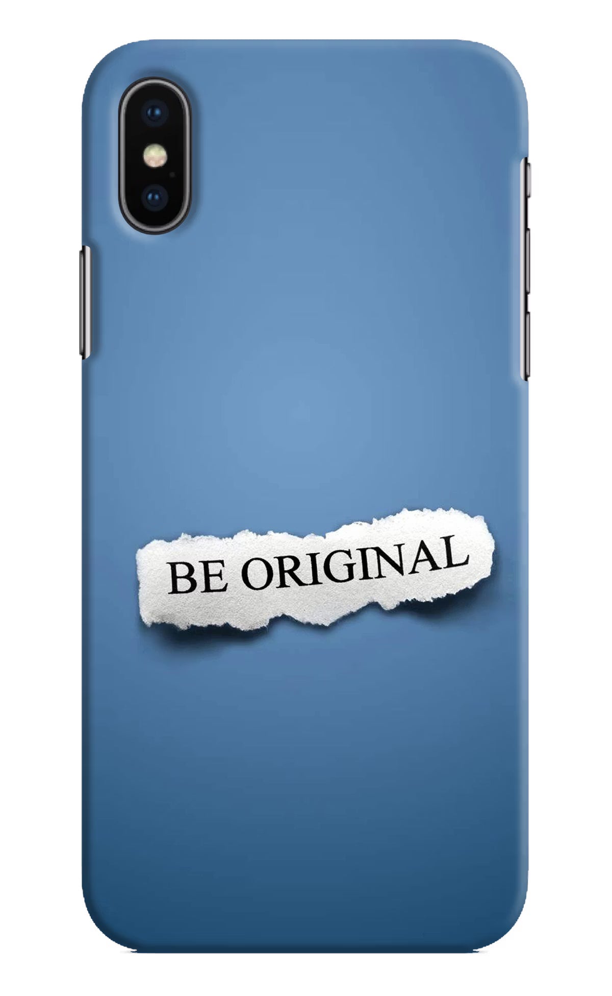 Be Original iPhone XS Hard Case Back Cover by Casekaro