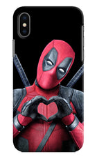 Deadpool iPhone XS Hard Case Back Cover by Casekaro