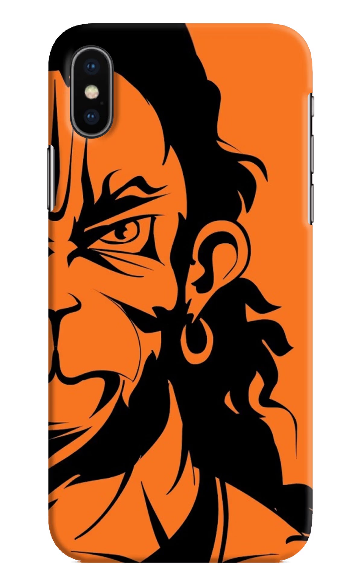 Hanuman iPhone XS Hard Case Back Cover by Casekaro