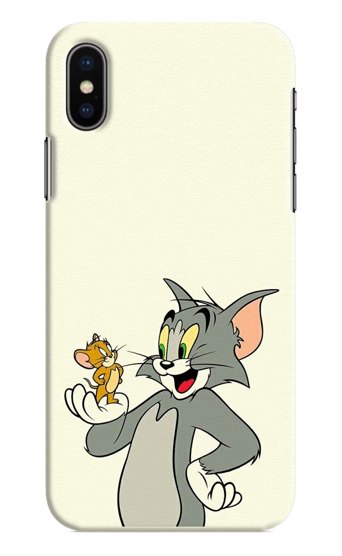 Tom & Jerry iPhone XS Hard Case Back Cover by Casekaro