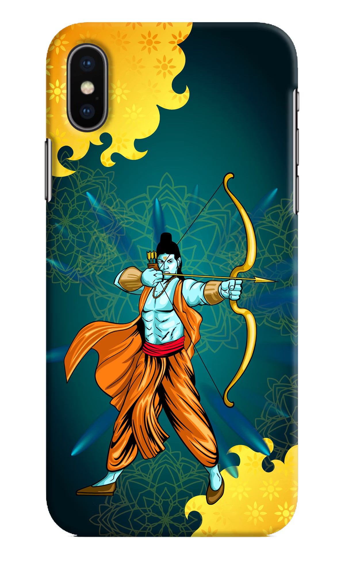 Lord Ram - 6 iPhone XS Hard Case Back Cover by Casekaro