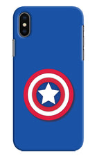 Shield iPhone XS Hard Case Back Cover by Casekaro