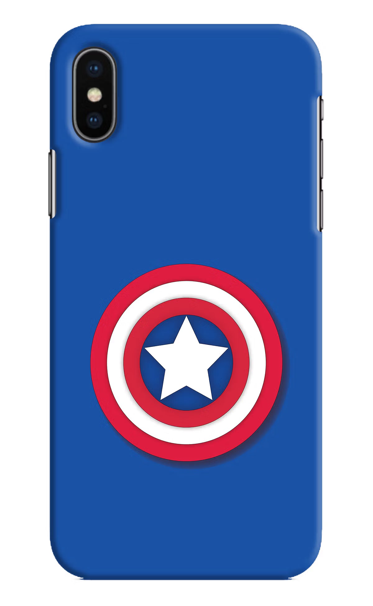 Shield iPhone XS Hard Case Back Cover by Casekaro