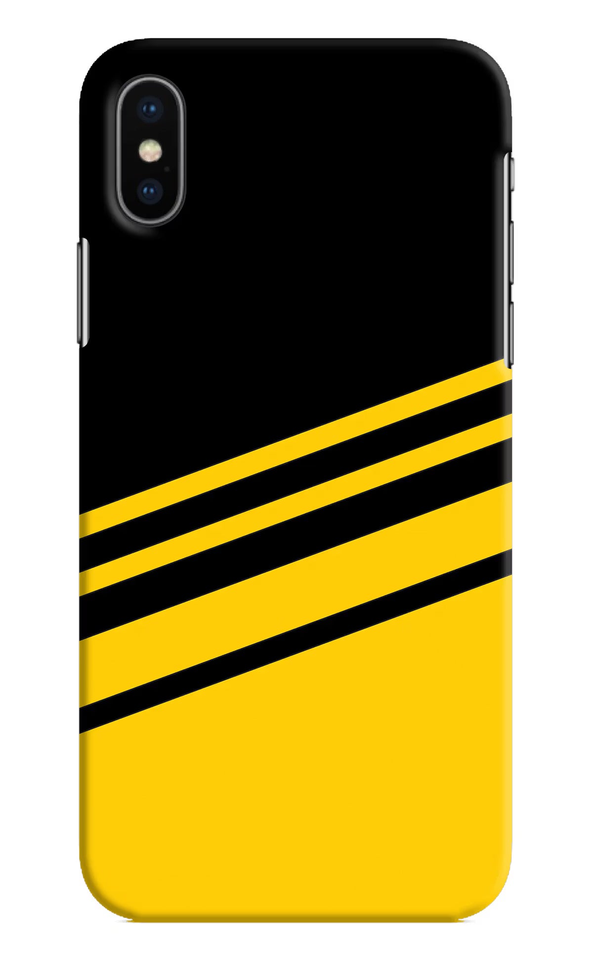 Yellow Shades iPhone XS Hard Case Back Cover by Casekaro