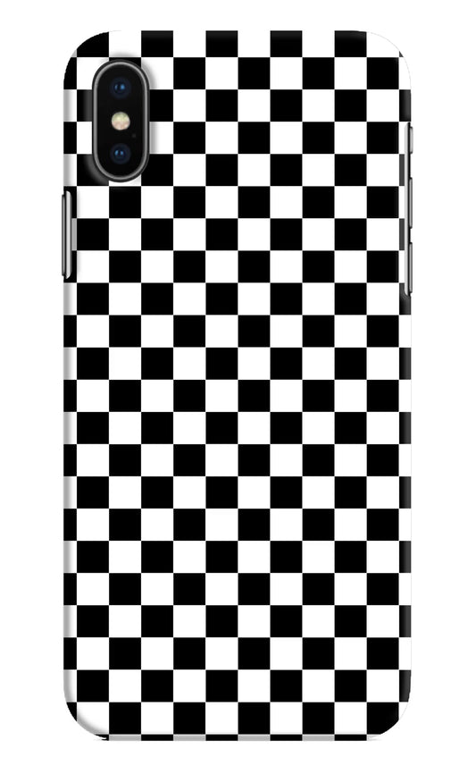 Chess Board iPhone XS Hard Case Back Cover by Casekaro