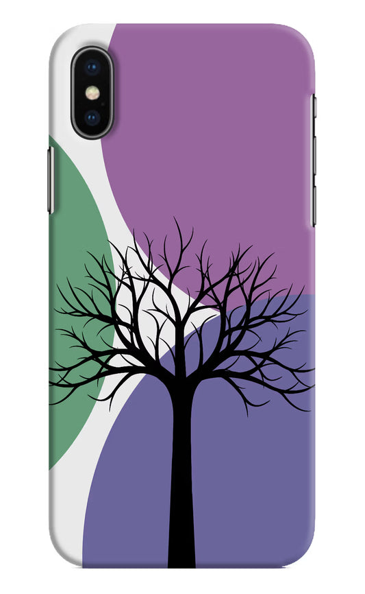 Tree Art iPhone XS Hard Case Back Cover by Casekaro
