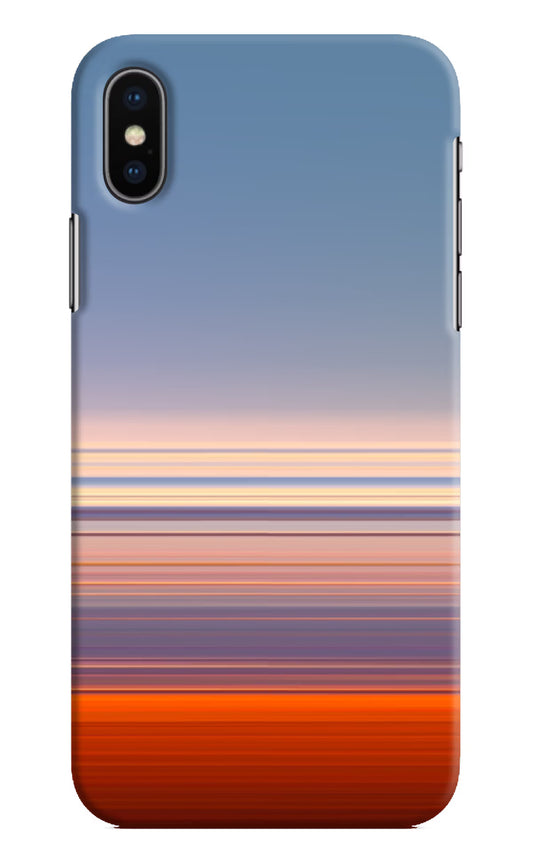 Morning Colors iPhone XS Hard Case Back Cover by Casekaro