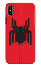 Spider iPhone XS Hard Case Back Cover by Casekaro