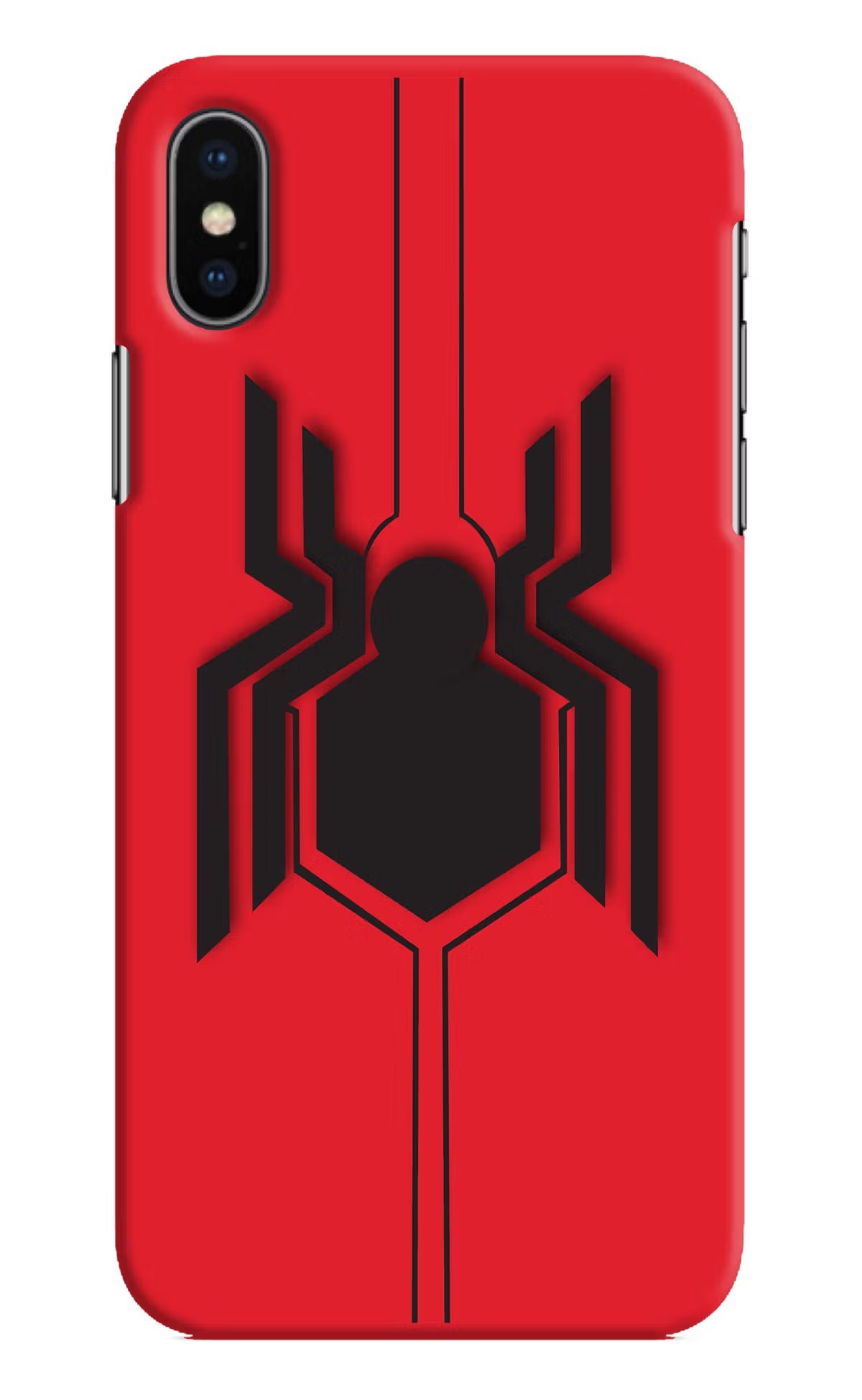 Spider iPhone XS Hard Case Back Cover by Casekaro