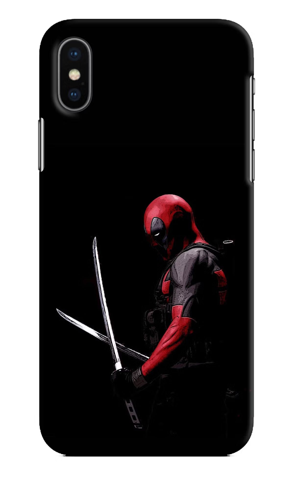 Deadpool iPhone XS Hard Case Back Cover by Casekaro
