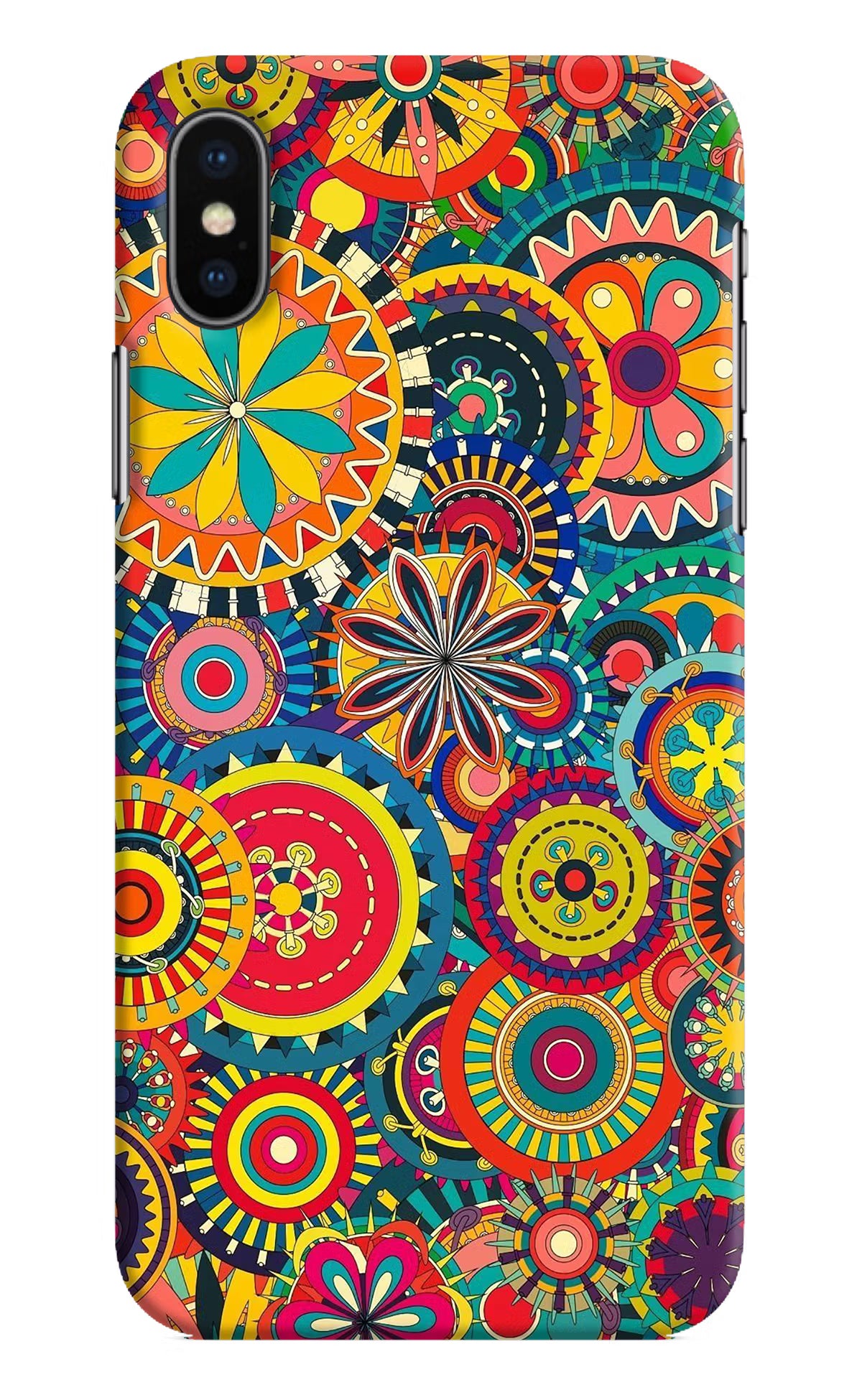 Gol Gol Art iPhone XS Hard Case Back Cover by Casekaro