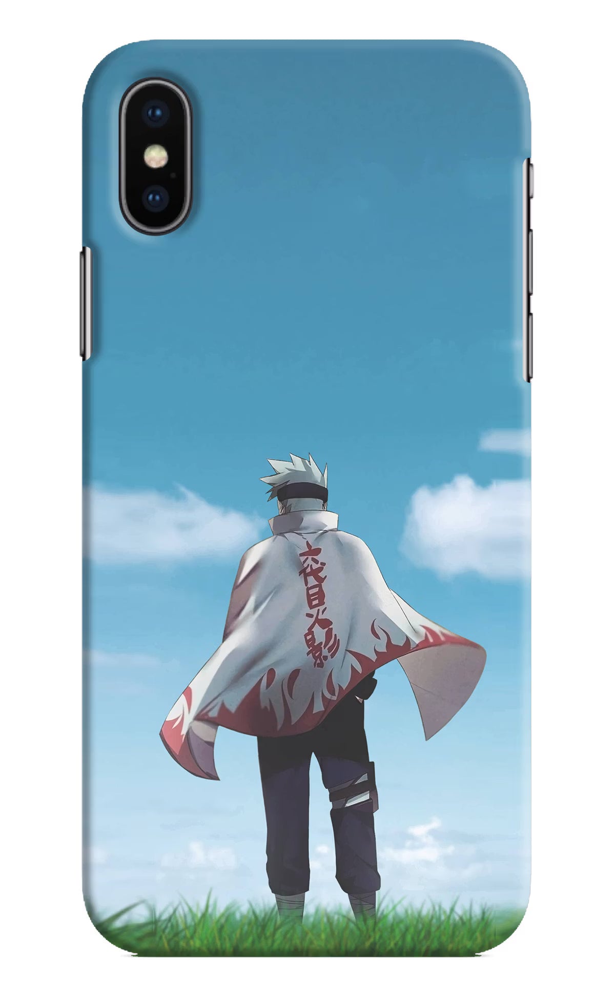 Kakashi iPhone XS Hard Case Back Cover by Casekaro