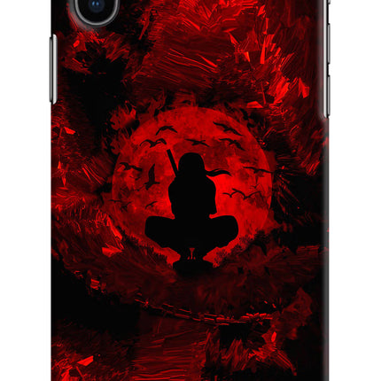 Itachi Uchiha iPhone XS Hard Case Back Cover by Casekaro