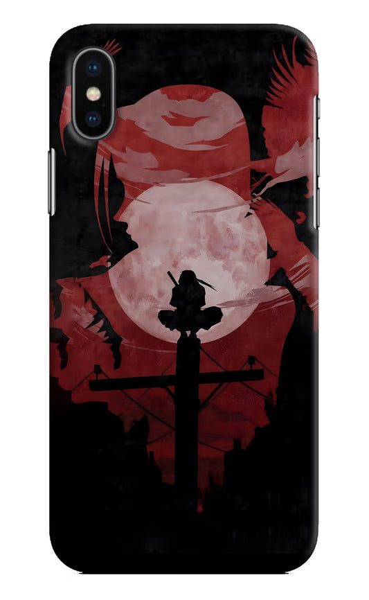 Naruto Anime iPhone XS Hard Case Back Cover by Casekaro