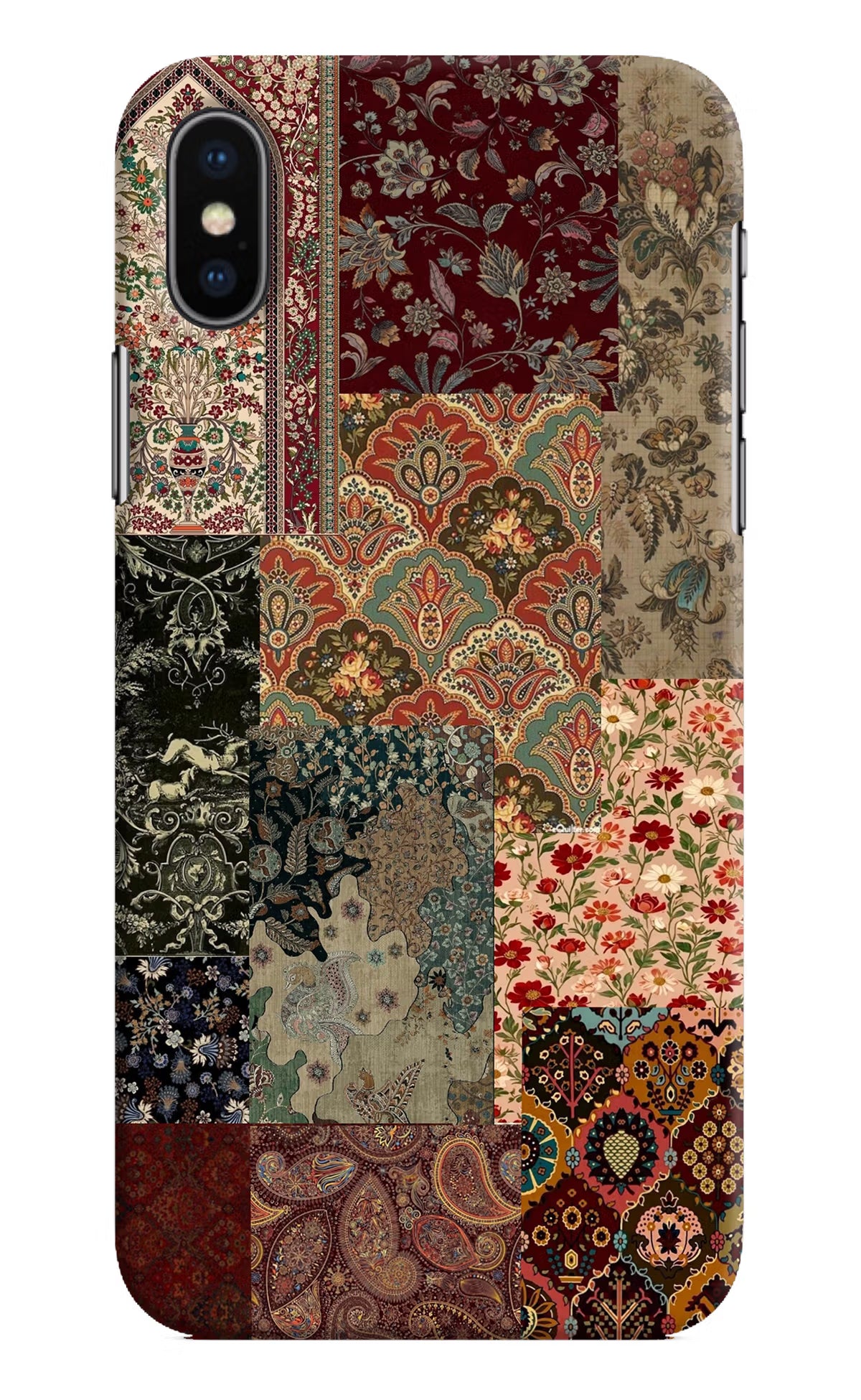Desi Print iPhone XS Hard Case Back Cover by Casekaro