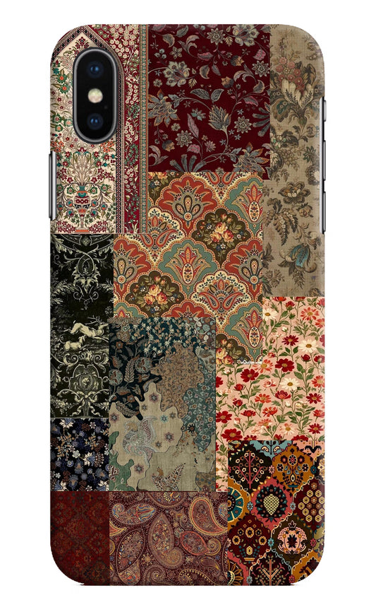 Desi Print iPhone XS Hard Case Back Cover by Casekaro