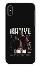 Donda Kanye West iPhone XS Hard Case Back Cover by Casekaro