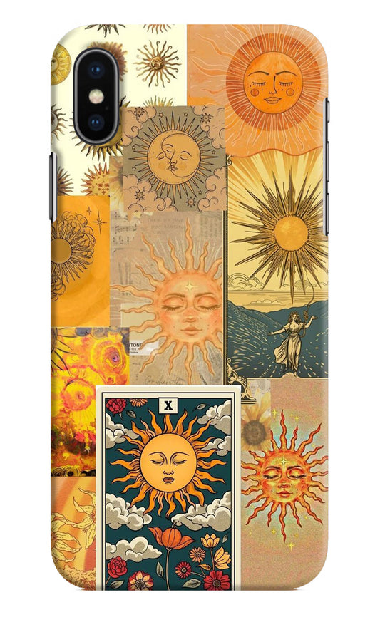 Sun iPhone XS Hard Case Back Cover by Casekaro