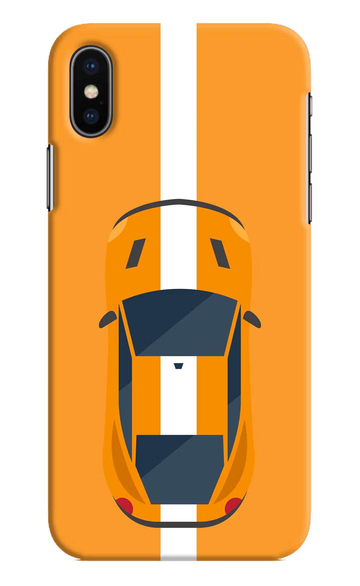 Highway Pursuit iPhone XS Hard Case Back Cover by Casekaro