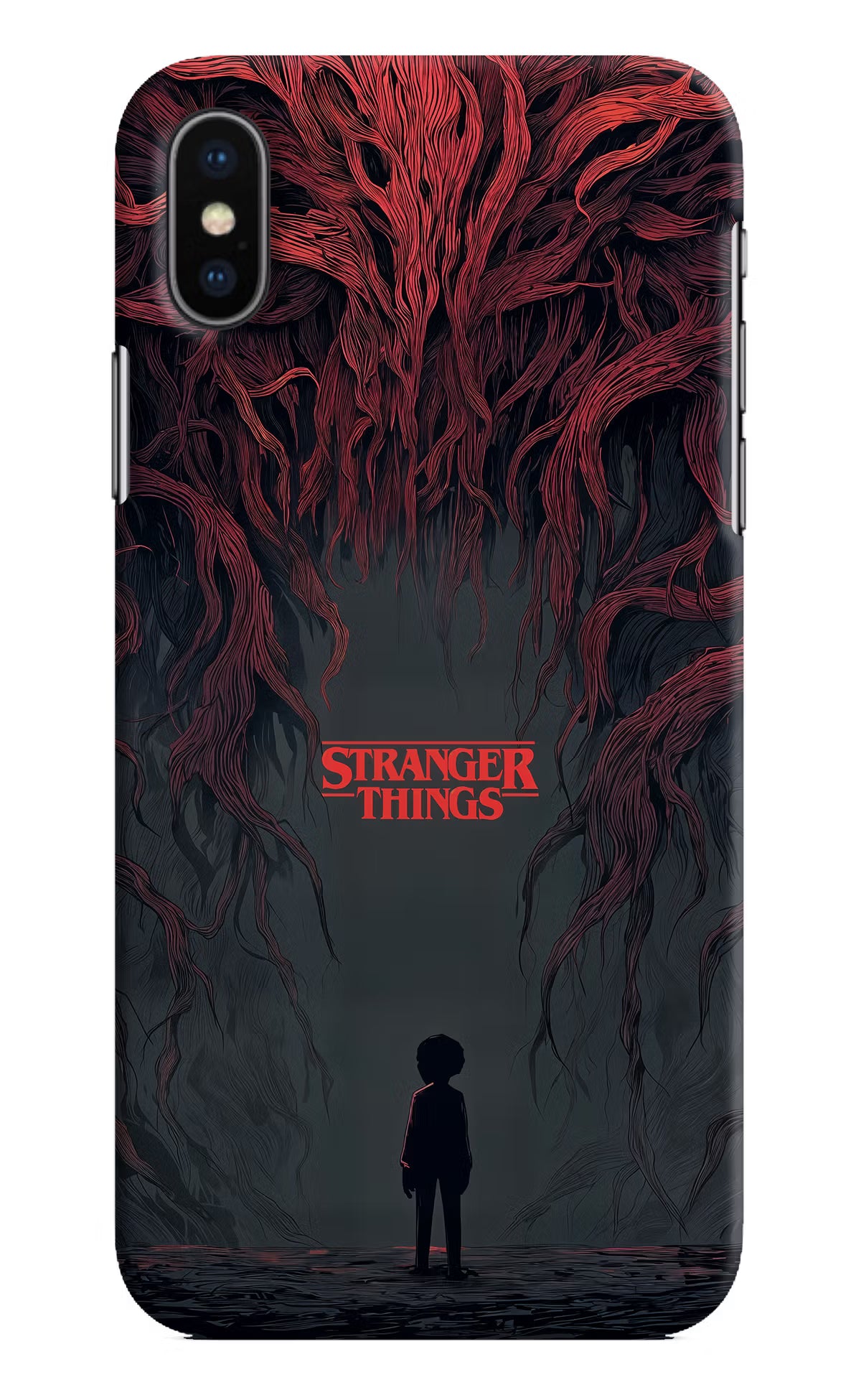 Ordinary Things Dark Side iPhone XS Hard Case Back Cover by Casekaro