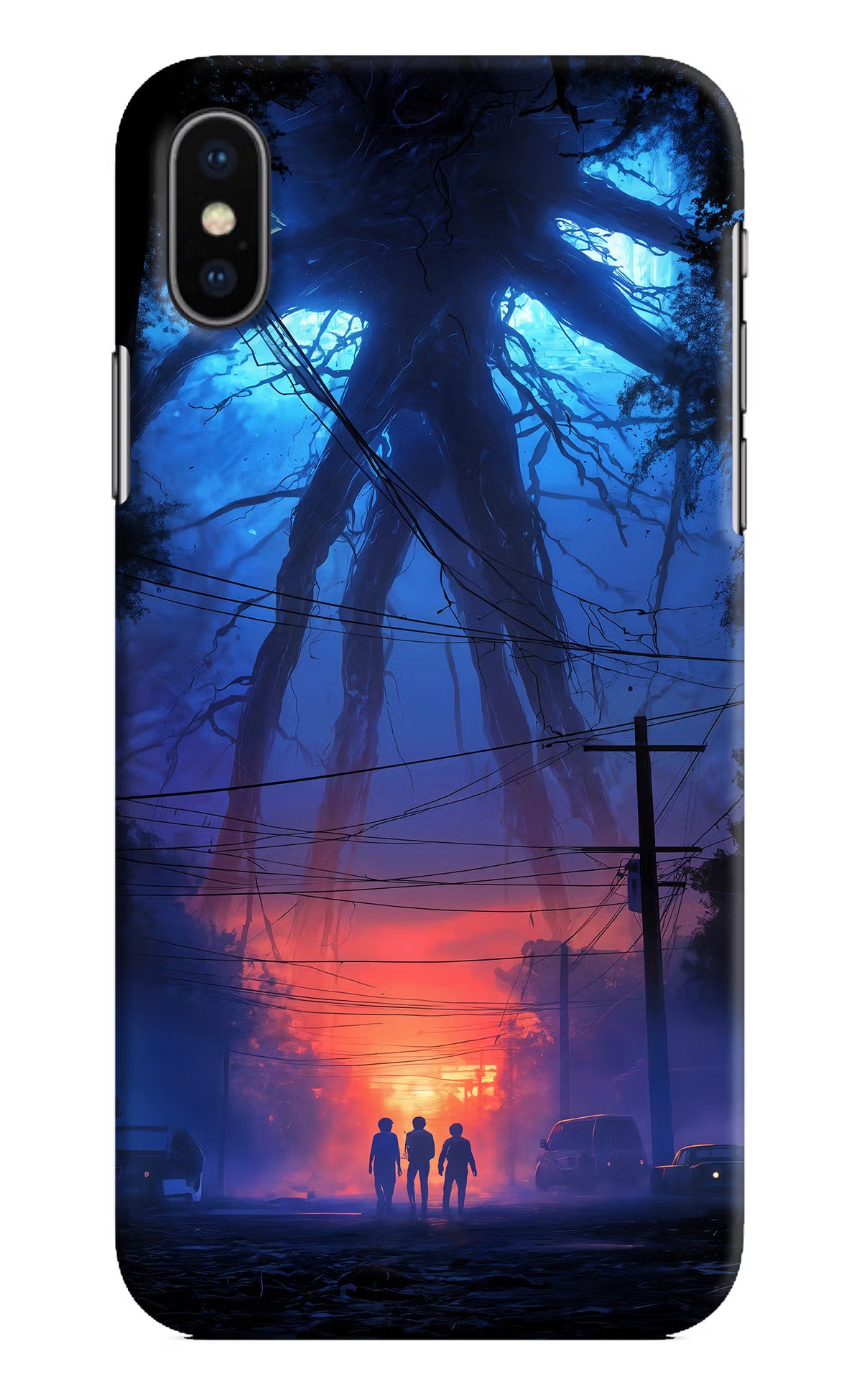 Ordinary Things Shadow iPhone XS Hard Case Back Cover by Casekaro