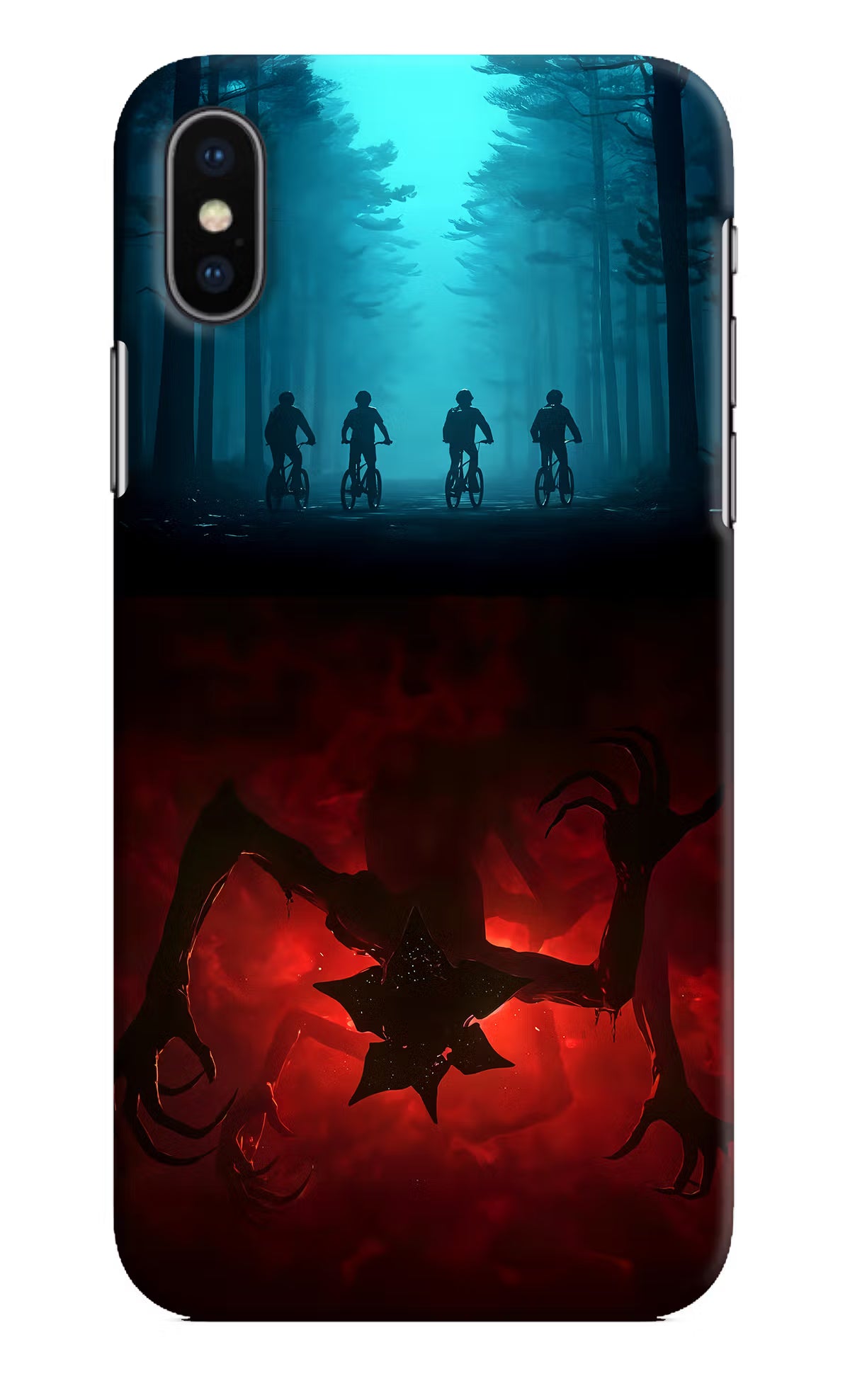 Ordinary Things Downside Up iPhone XS Hard Case Back Cover by Casekaro
