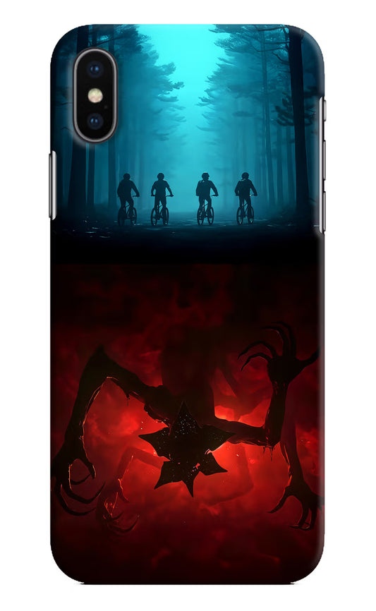 Ordinary Things Downside Up iPhone XS Hard Case Back Cover by Casekaro