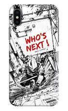 Who's Next iPhone XS Hard Case Back Cover by Casekaro