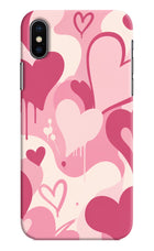 Hearty case iPhone XS Hard Case Back Cover by Casekaro