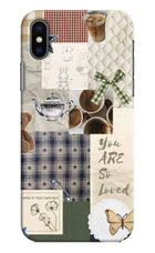 Cookie iPhone XS Hard Case Back Cover by Casekaro