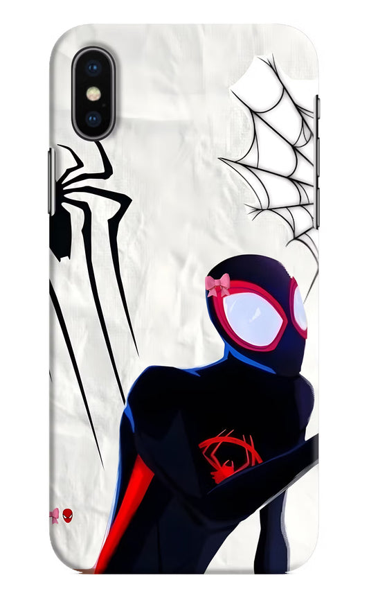 Miles Verse iPhone XS Hard Case Back Cover by Casekaro