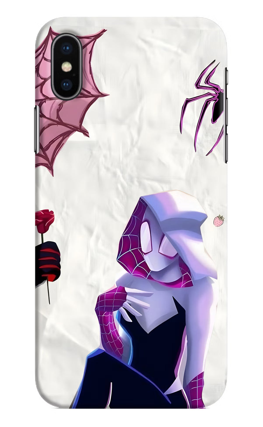 Gwen Verse iPhone XS Back Cover, Hard case