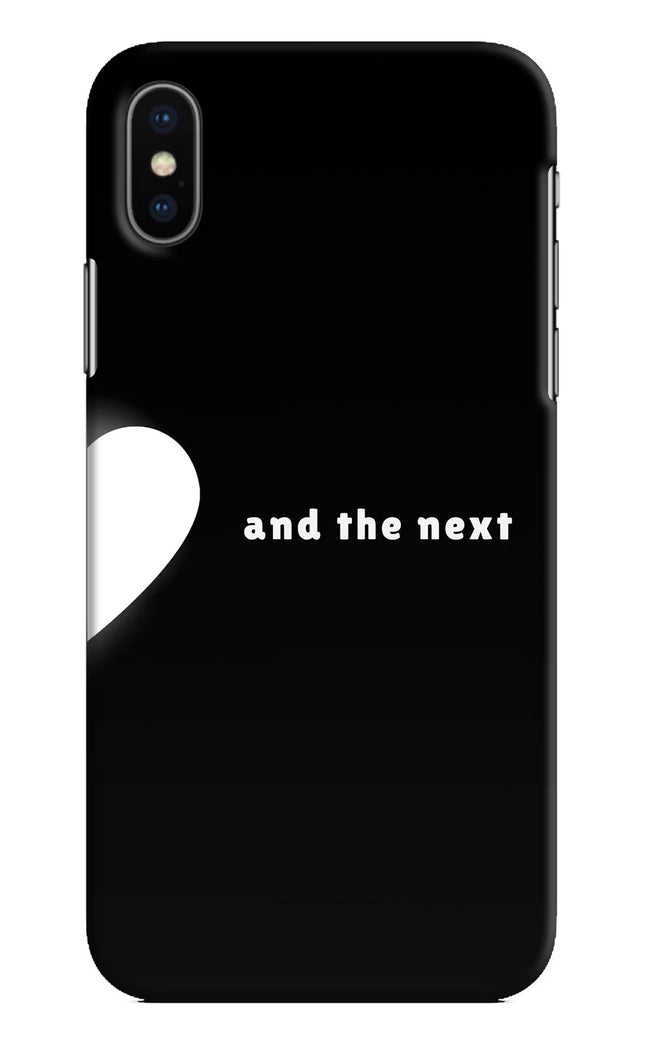 Next World iPhone XS Hard Case Back Cover by Casekaro