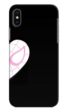 Gwen Mask iPhone XS Hard Case Back Cover by Casekaro